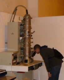 Science/Tech Museum Electron Microscope